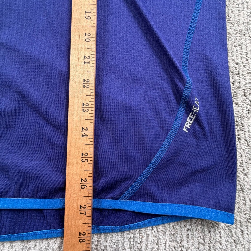 Eddie Bauer First Ascent Pullover Mens XXL Purple FreeHeat 1/4 Zip 13050548 - Picture 10 of 11